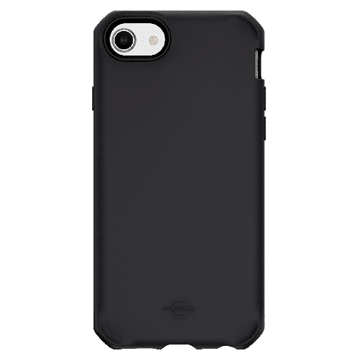 [APS2-SPEPR-PBLK] Itskins - Spectrum Solid Case For Apple Iphone Se 2022  /  Se 2020  /  8  /  7  /  6s  /  6 - Plain Black