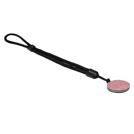 [GS14B-GLTZB-6GX] Moxyo - Zigi Bands Phone Lanyard Grip - Rose Gold Glitter