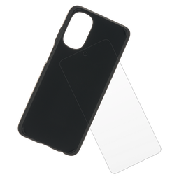 [CM048470] Case-mate - Protection Pack Tough Case And Glass Screen Protector For Motorola Moto G 5g 2022 - Black