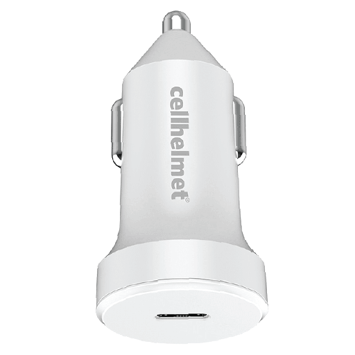 [CAR-PD-20W-W] Cellhelmet - Pd Usb C Car Charger 20w - White