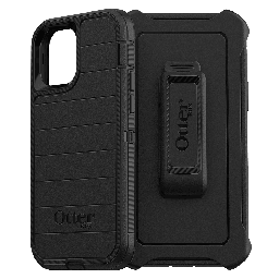 [77-66213] Otterbox - Defender Pro Case For Apple Iphone 12  /  12 Pro - Black