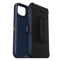 [77-88674] Otterbox - Defender Pro Case For Apple Iphone 14 Plus - Blue Suede Shoes