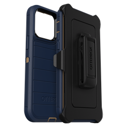 [77-88721] Otterbox - Defender Pro Case For Apple Iphone 14 Pro Max  - Blue Suede Shoes