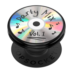 [806305] Popsockets - Popgrip Luxe - Backspin Party Mix