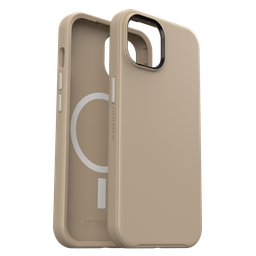 [77-90738] Otterbox - Symmetry Plus Magsafe Case For Apple Iphone 14   /  Iphone 13 - Dont Even Chai Grey