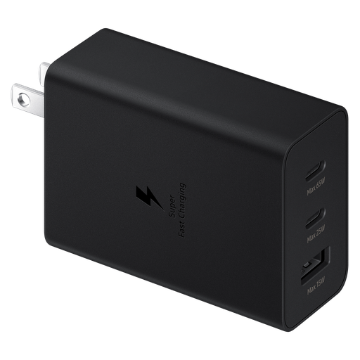 [EP-T6530NBEGUS] Samsung - Trio Power Adapter 65w Pd - Black