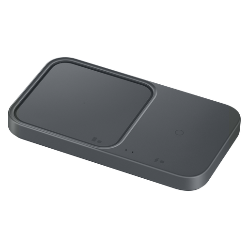 [EP-P5400CBEGUS] Samsung - Dual Fast Wireless Charger 15w With Usb C Cable - Gray