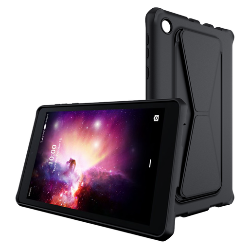 [TCL8-SPSTD-BLCK] Itskins - Spectrumr Stand Case For Tcl Tab 8 - Black