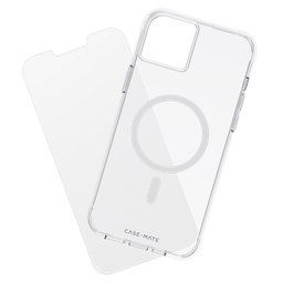 [CM049264] Case-mate - Protection Pack Magsafe Case And Glass Screen Protector For Apple Iphone 14 Plus - Clear