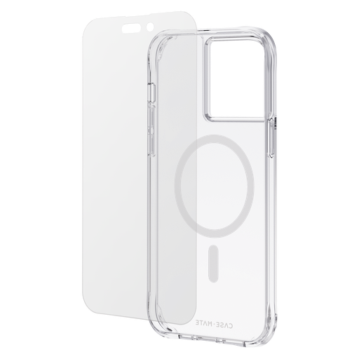 [CM049308] Case-mate - Protection Pack Magsafe Case And Glass Screen Protector For Apple Iphone 14 Pro Max - Clear