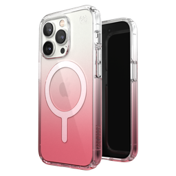 [150152-9509] Speck - Presidio Perfect Clear Magsafe Case For Apple Iphone 14 Pro - Vintage Rose Fade