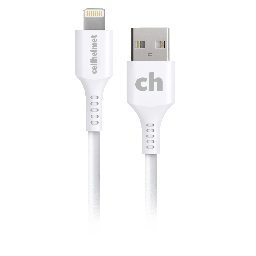 [CABLE-LIGHT-A-3-R-W] Cellhelmet - Apple Lightning To Type A Cable 3ft - White