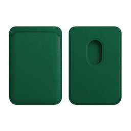 [AC-CH-MPCH-GR] PU Leather Magnet Phone Card Holder - Green