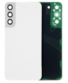 [SP-S22P-BCV-WH] Back Cover Glass With Camera Lens For Samsung Galaxy S22 Plus (No Logo) (White)
