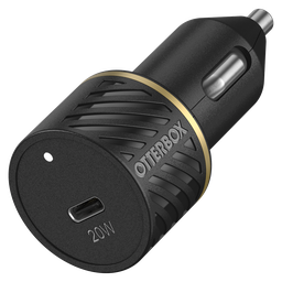 [78-81010] Otterbox - Fast Charge 20w Usb C Pd Car Charger - Black Shimmer