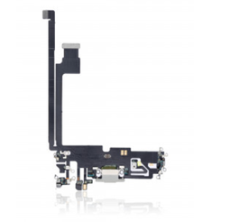 [SP-I12PM-CP-AM-SI] Charging Port Flex Cable For iPhone 12 Pro Max - Silver (After Market)