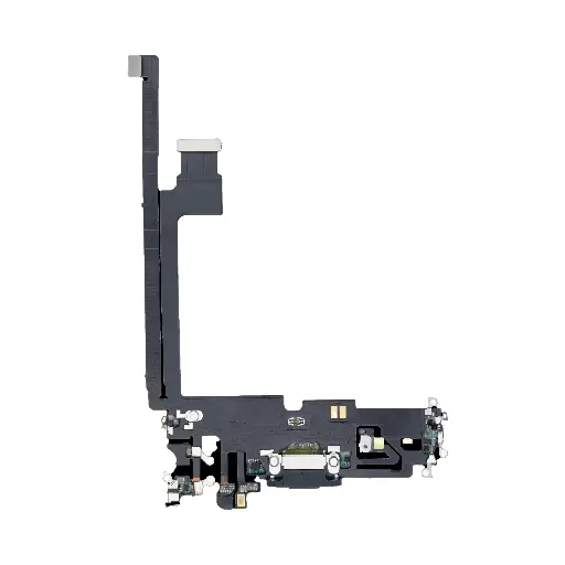 [SP-I12PM-CP-AM-PBL] Charging Port Flex Cable For iPhone 12 Pro Max - Pacific Blue (Aftermarket)