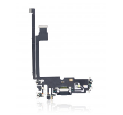 [SP-I12PM-CP-AM-PBL] Charging Port Flex Cable For iPhone 12 Pro Max - Pacific Blue (Aftermarket)