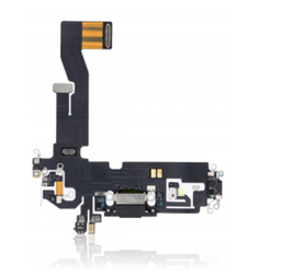 [SP-I12P-CP-AM-GRP] Charging Port Flex Cable For IPhone 12 Pro/12  - Graphite(Aftermarket)