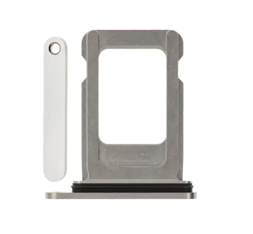 [SP-ISE2020-SCT-SI] Sim Card Tray For iPhone SE (2020/2022) / 8  (Silver)