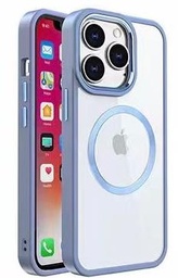 [CS-I11-MWC-BL] Metal Wireless Charging Case for iPhone 11 - Blue