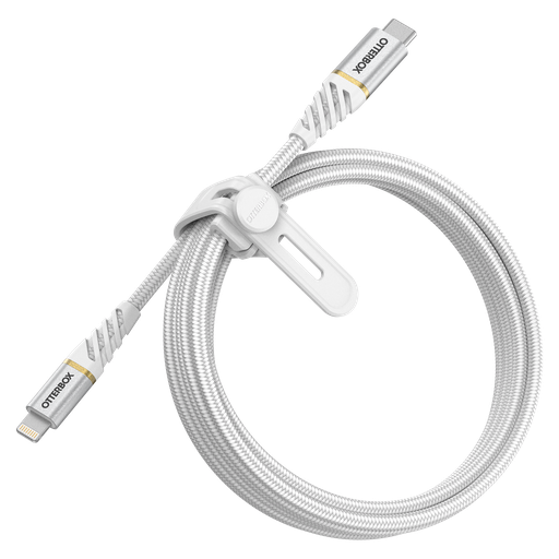 [78-80631] Otterbox - Premium Fast Charge Usb C To Apple Lightning Cable 2m - Cloud Sky