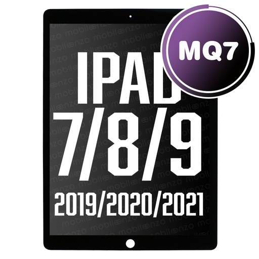[DGT-IP9-ALL-BK] Digitizer for iPad 7 / iPad 8 /iPad 9 (Without Home Button) - Black (Aftermarket Plus: MQ7)