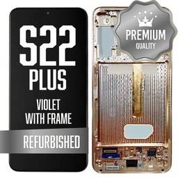 [LCD-S22P-WF-VI] OLED Assembly for Samsung Galaxy S22 Plus  With Frame - Violet (Refurbished)