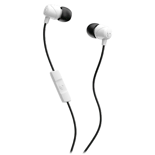 [S2DUYK-441] Skullcandy - Jib In Ear Wired Headphones - White And Black