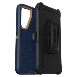 [77-91260] Otterbox - Defender Pro Case For Samsung Galaxy S23 Plus  - Blue Suede Shoes