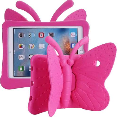 [CS-IP10-BT-HPN] Butterfly Case for iPad 11 (2025) / iPad 10 (2022) / iPad Pro 11 / Air 4 / Air 5 - Hot Pink