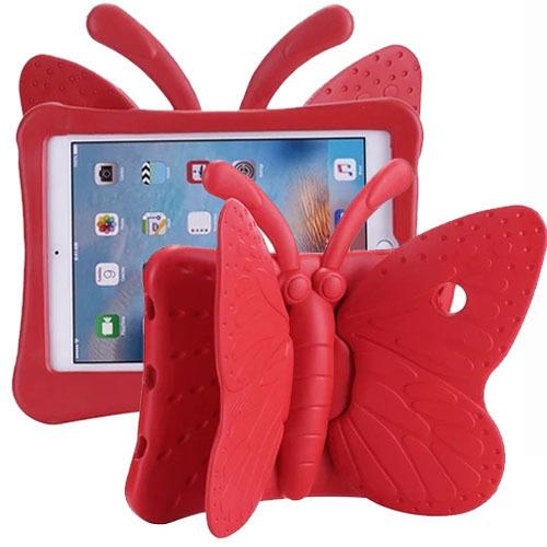 [CS-IP10-BT-RD] Butterfly Case for iPad 11 (2025) / iPad 10 (2022) / iPad Pro 11 / Air 4 / Air 5 - Red