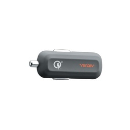 [DPRQ13VPAVNV] Ventev - Qc3.0 24w Dashport Rq1300 Mini Usb A Car Charger - Gray