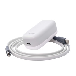 [WC20-CC252204] Ventev - 20w Pd Usb C Wall Charger And Usb C To Usb C Cable 3.3ft - White