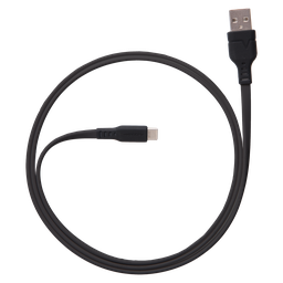 [FC3-BLK255964] Ventev - Chargesync Flat Usb A To Usb C Cable 3.3ft - Black