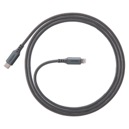 [AC4-STL256514] Ventev - Chargesync Alloy Usb C To Apple Lightning Cable 4ft - Steel