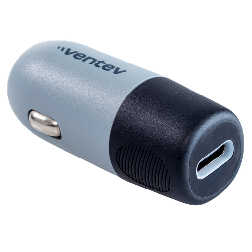 [CC20-HD257360] Ventev - 20w Usb C Pd Car Charger - Dark Gray
