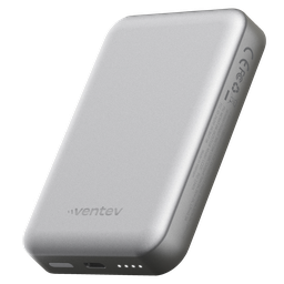 [MCBAT-5K257464]  Ventev - Portable Magnetic Battery 5000 Mah - Gray