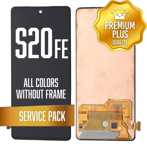 [LCD-S20FE-SP-ALL] OLED Assembly for Samsung Galaxy S20 FE Without Frame - All Colors (Service Pack)