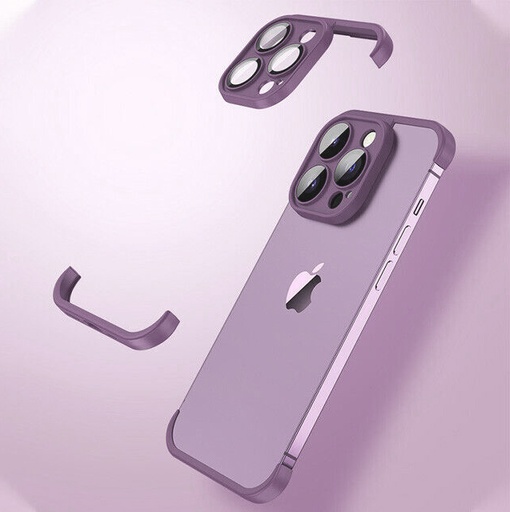 [CS-I12PM-CSL-PN] Caseless Protection for iPhone 12 Pro Max - Pink