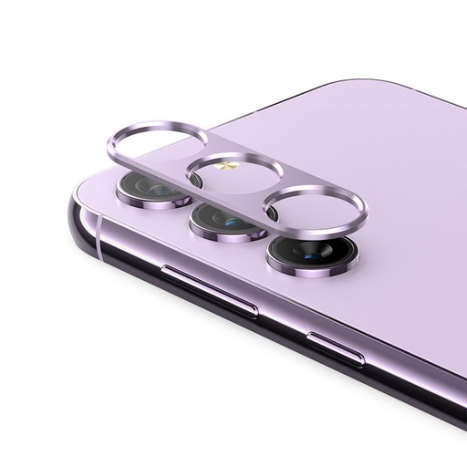 [TG-S23-BCGM-LV] Back Camera Metal Tempered Glass for Samsung Galaxy S23  / S23 Plus (Lavender)