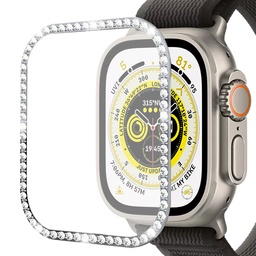 [TG-IWU-DTG-SI] Diamond Tempered Glass for Apple Watch Ultra - Silver