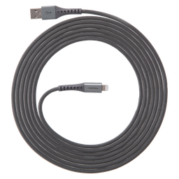 [AC10-STL256517] Ventev - Chargesync Alloy Usb A To Apple Lightning Cable 10ft - Steel