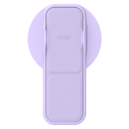 [52418V2] Clckr - Compact Magsafe Stand And Grip - Lilac