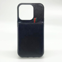 [CS-I14M-DCC-BK] Design Card Case for iPhone 14 Plus - Black