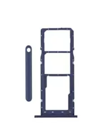 [SP-A025-DST-BL] Dual Sim Card Tray For Samsung Galaxy A02S (A025 / 2020) / A03 (A035 / 2021) (Blue)