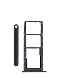 [SP-A025-DST-BK] Dual Sim Card Tray For Samsung Galaxy A02S (A025 / 2020) / A03 (A035 / 2021) (Black)
