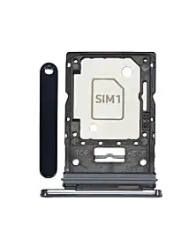 [SP-A536-SSCT-BK] Single Sim Card Tray For Samsung Galaxy A53 5G (A536 / 2022) (Black) (Premium)