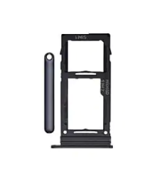 [SP-A516-SST-BK] Single Sim Card Tray For Samsung Galaxy A51 5G (A516 / 2020) (Prism Cube Black)