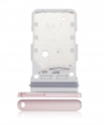 [SP-S21P-DST-PK] Dual Sim Card Tray For Samsung Galaxy S21 Ultra / S21 Plus / S21 (Pink)